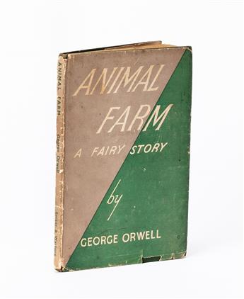 ORWELL, GEORGE. Animal Farm. A Fairy Story.